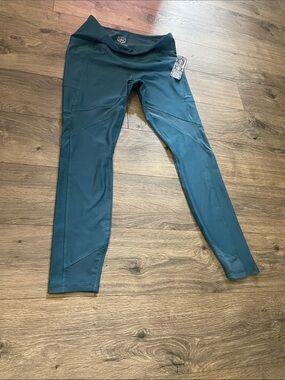 Women's Teal High-Waist Leggings